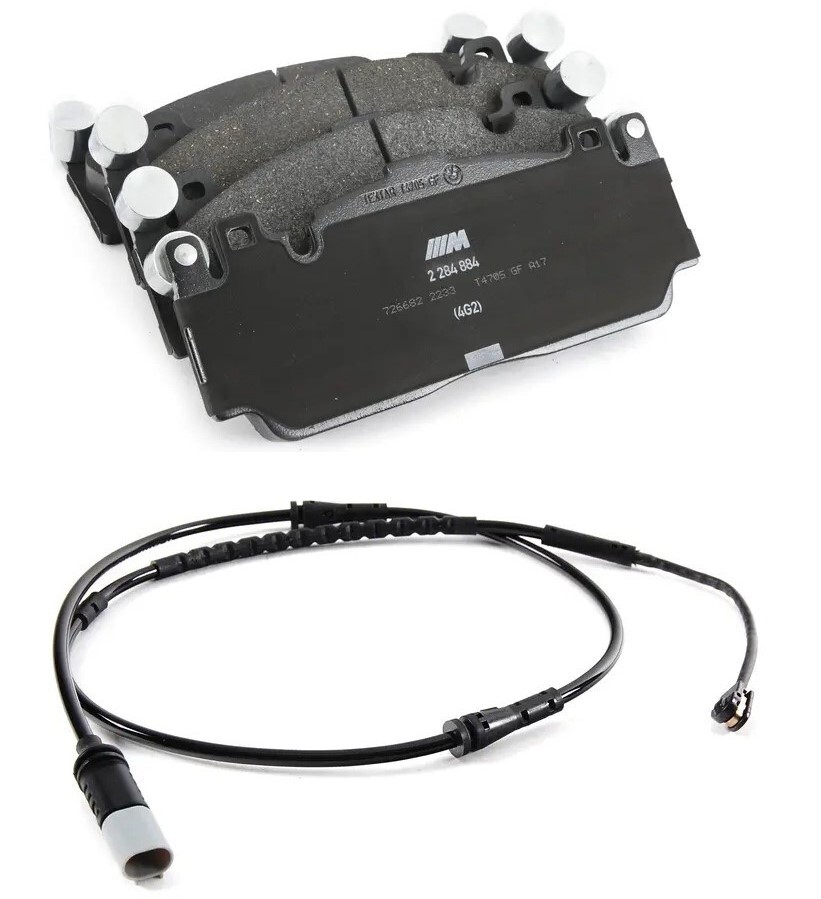  M5 F10 純正フロントブレーキパッド GENUINE BMW F10 M5 F12 F13 F06 M6 FRONT Brake Pad Set W/ Brake