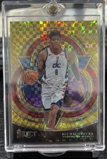 2020-21 Panini Select Rui Hachimura Phenomenon Gold Prizm #09/10 Lakers