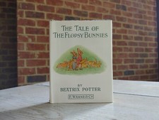 1909 - 1937 Ed. THE TALE OF THE FLOPSY BUNNIES Beatrix Potter BOOK HC w/ DJ