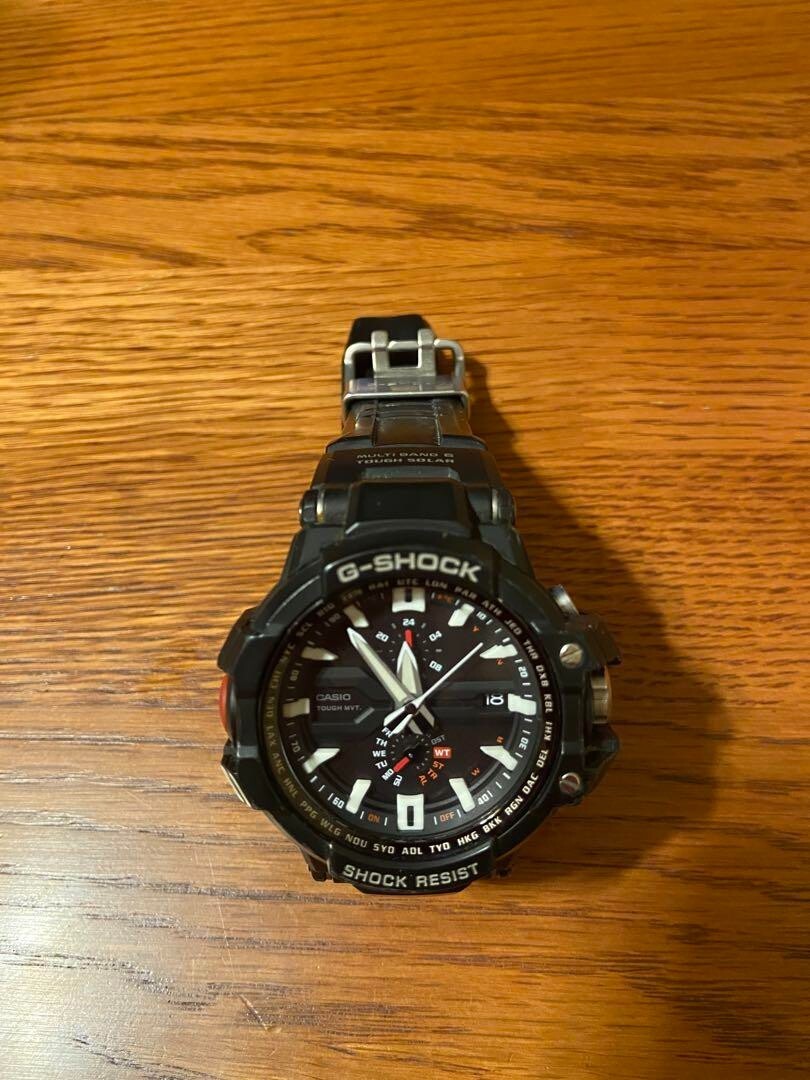 CASIO G-SHOCK GW-A1000-1AJF Black Tough Solar Analog Watch