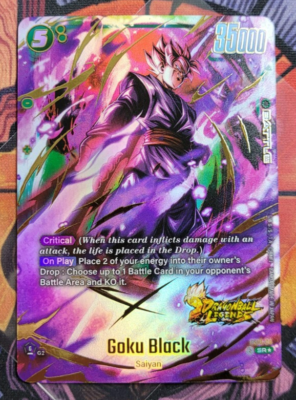Goku Black FS10-04 Bonus Pack Gold Alternate Art Dragon Ball