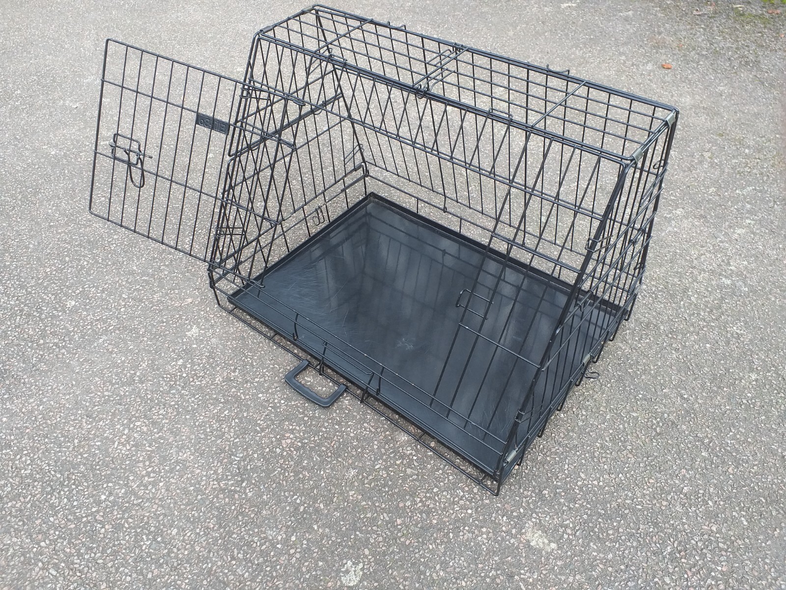 Ellie Bo Sloping puppy/dog crate with metal tray eBay