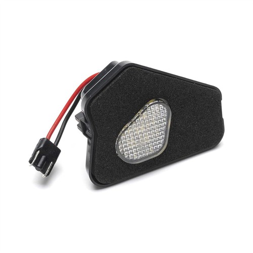 2Pcs Full LED Under Mirror Puddle Lights For Mercedes C E S CL CLA CLS GLK Class - Picture 3 of 8