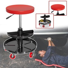 Werkstatthocker Rollhocker Drehhocker Werkstattstuhl 130kg für Werkstatt Garage
