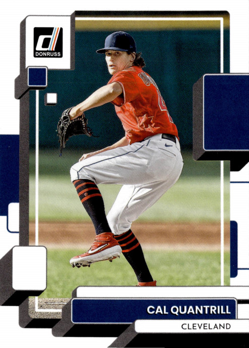 5 CARD LOT - 2022 Panini Donruss - Cal Quantrill #112