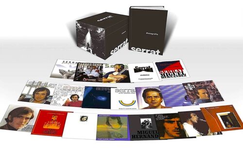 Joan Manuel Serrat: Discografia en Castellano Remastered 20CD-Nowy 89,99 USD - Zdjęcie 1 z 4