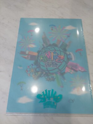 SHINee World J Official Japanese Fanclub FC Plastic Folder Rare