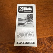 ORIGINAL VINTAGE Paper Brochure Country Victoria Australia Tourist Prop Cobram