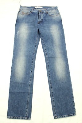 Gianfranco GF FERRE Men's Jeans Straight Distressed Button