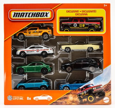 2025 Matchbox 8-Pack | Exclusive 1968 Dodge D200 RED | BLACK | LYONS BROS. | FSB