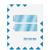 Double Window First Class Mail Envelope Peel and Close 50 envelopes (item 80922)