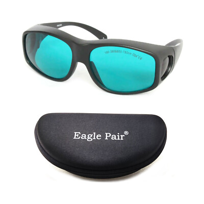190-380nm 600nm -760nm 650nm OD4+ Laser Safty Glasses CE  Can Over myopic lenses