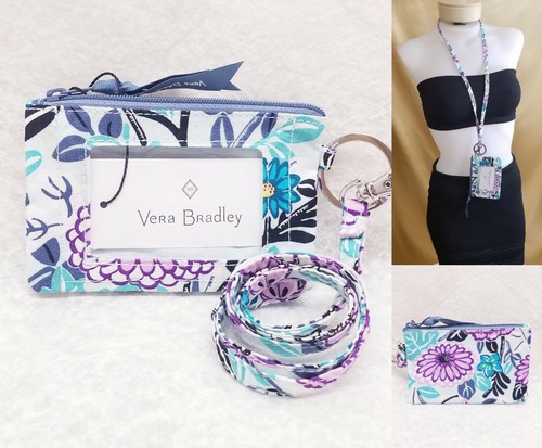 id card holder vera bradley