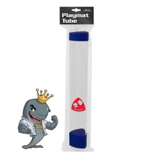 BCW Playmat Tube Blue With 2 Dice & Caps FREE SHIP