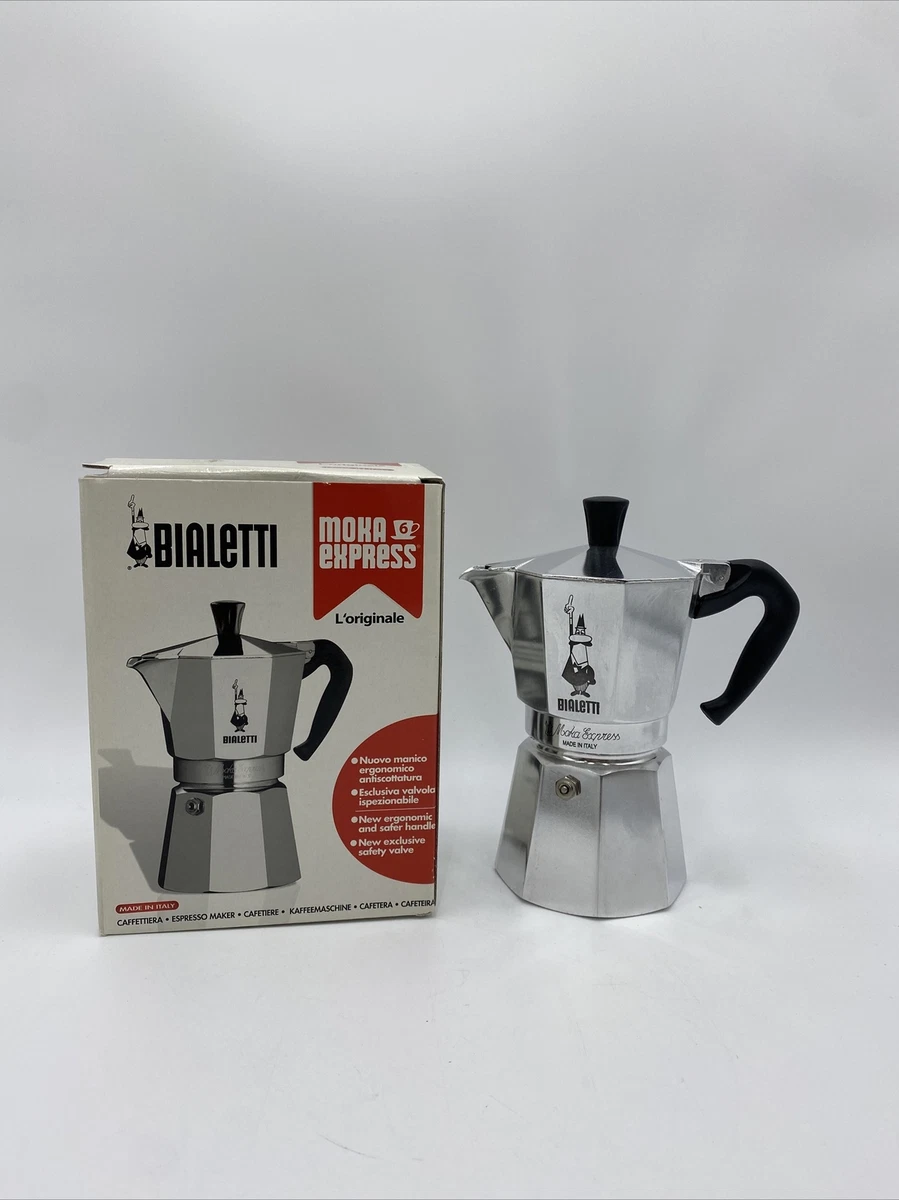 Bialetti Moka Express 6 Cup Coffee Maker E8