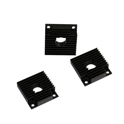  3 Pcs Heat Sink Laptop Accessories Cooling Block for 3d Printer Mk7