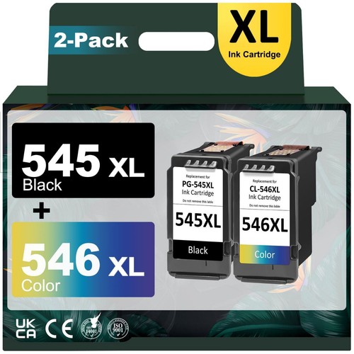 Druckerpatronen PG-545XL CL546XL für Canon Pixma TS3150 TS 3450 3350 MG2550 2450