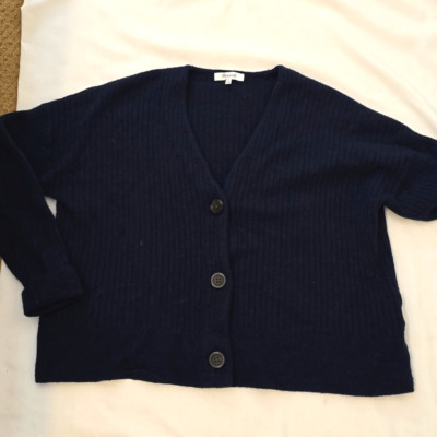 Madewell Cameron Ribbed Cardigan Sweater in Coziest Yarn