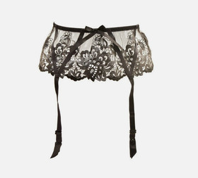 Agent Provocateur Cendrillon Suspender Black Size AP 3 - Med Approx UK8-10  BNWT