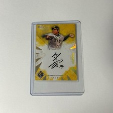 Epoch 90Th Anniversary Hanshin Atsushi Nomi Autographed Card   To 99 Professiona
