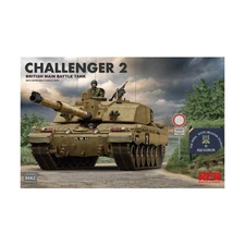 Ryefield Mo Modern Model   Challenger 2 Main Battle Tank w/Workable Track  New