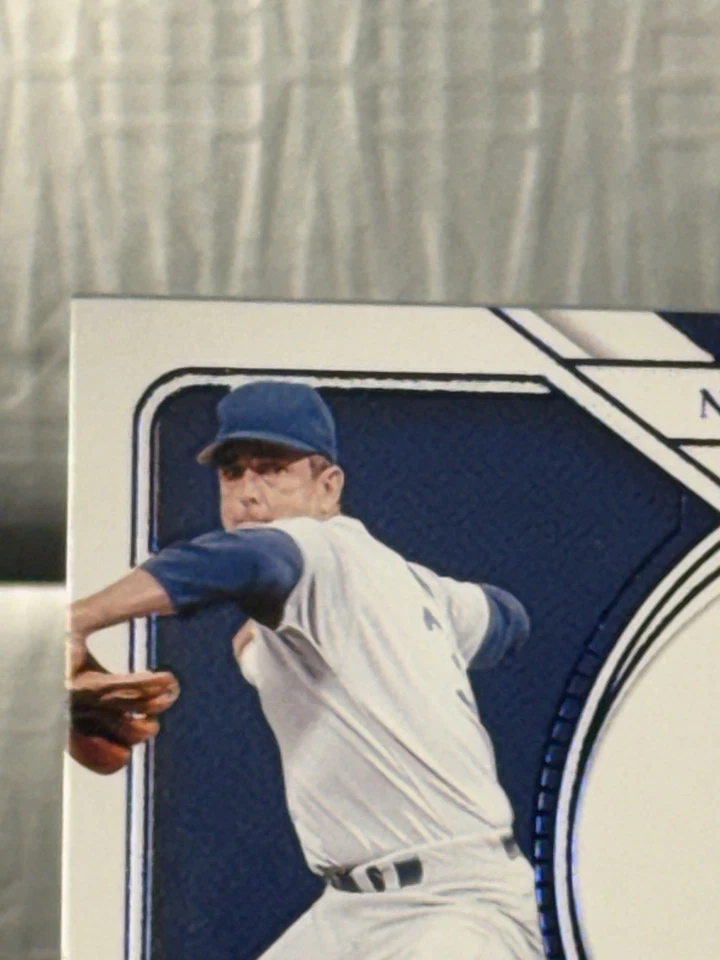 25 Panini National Treasures Nolan Ryan tesoros personalizados 1/49 en tarjeta automática Foto 3 de 4