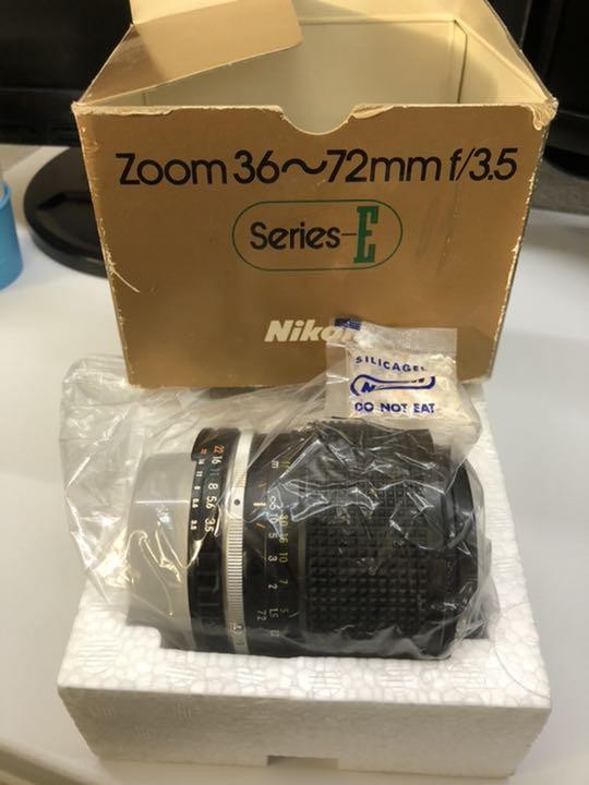 Nikon Zoom 36-72mm f/3.5 Series E Lens, Used, Great