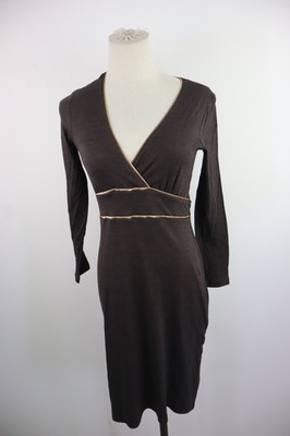 MARELLA KLEID DAMENKLEID GR. S WOMAN CASUAL VINTAGE KLEID LANGARM BAUMWOLLE