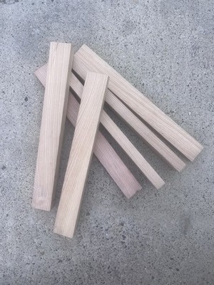 1 Ea. Bad-Hammer Cherry Wood 12x1.5x3/4th Plank for DIY Hammer Handle