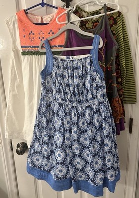 Lot of 7 Girl s Size 8 Dresses, Sweatshirt- Crewcuts, Nautica, Maggie&Zoe, Zara