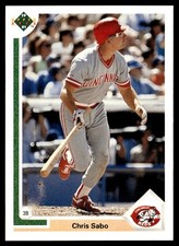 1991 Upper Deck Chris Sabo Cincinnati Reds #135