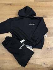 Essentials Fear Of God Set Black Size XS