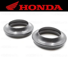 Set of (2) Honda Front Fork Dust Seals (See Fitment Chart) #91254-434-003