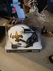 Drew Brees New Orleans Saints Autographed Helmet Beckett Authenticated Mini