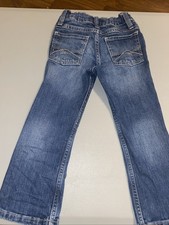 Wrangler Kids Jeans Bootcut Denim Adjustable Waist Girls Size 4 Slim