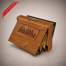 Indian Musical Instrument Shruti Box, 13 Notes Big Size Sur Peti Surpeti