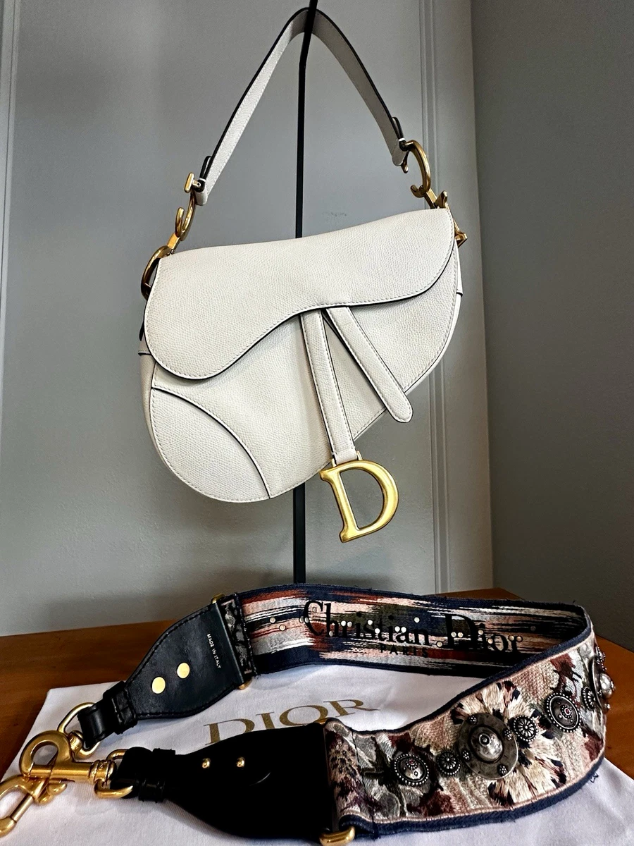 Dior Saddle White Bags & Handbags for Women for sale - eBay