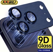 1/2 Pack For iPhone 17 Pro Max/17 Pro Tempered Glass Metal Camera Lens Protector