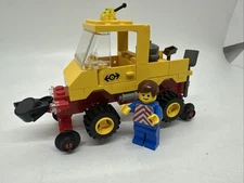 Lego Train 9v Road and Rail Maintenance 4546 Vintage 1991 Complete W/ Minifigure