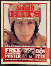 Smash Hits Magazine - Oct 13-26 Jimmy The Hoover, The Cure, The Alarm, Adam Ant
