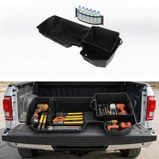 Under Seat Storage Cargo Box for Chevy GMC 1500 2500HD 3500HD Double Cab