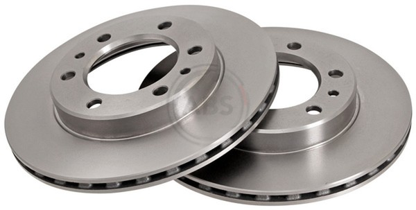 2X Bremsscheibe A.B.S. 15654 FüR Toyota Vw Hilux Taro Cruiser Land 4X4 Pick Up 5-image