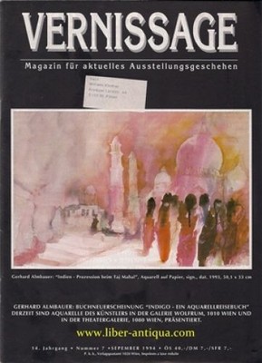 Vernissage 7/1994 - Magazin für aktuelles Ausstellungsgeschehen, Arnold, Eduard 