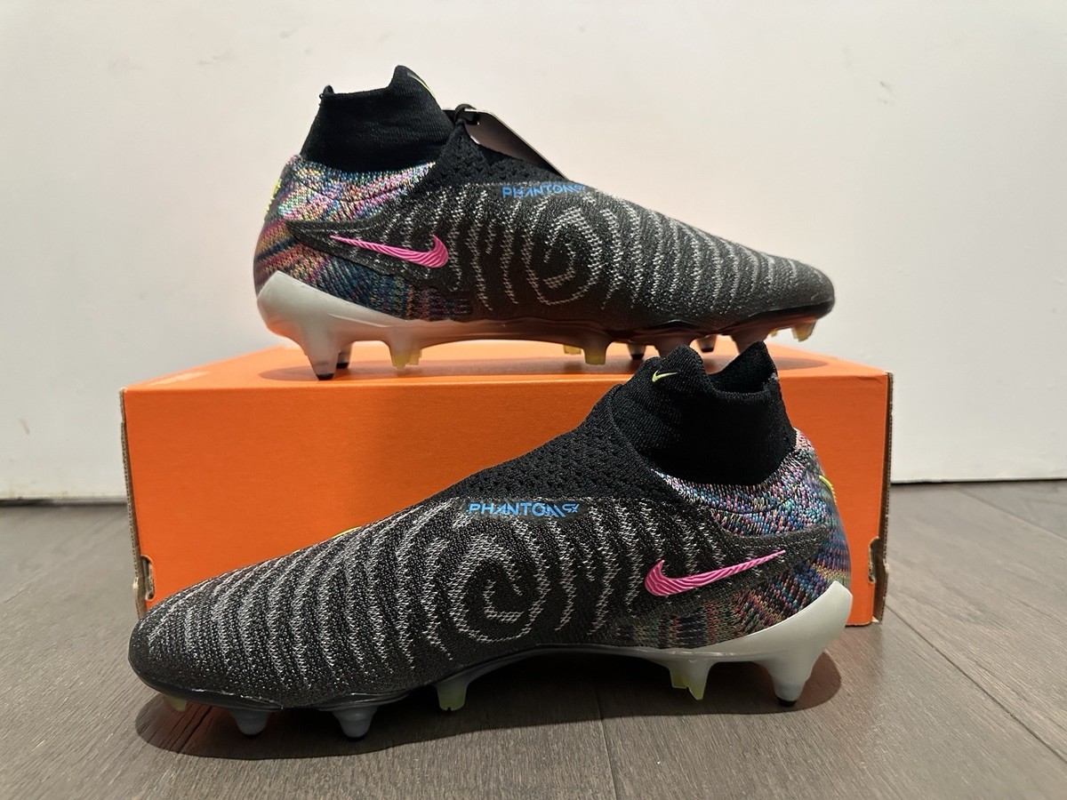Nike Phantom GX Elite DF Fusion SG AC P Black/Volt -Blue Glow