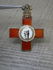 Original Antique Sterling Silver & Gilt British Order Of League of Mercy Medal