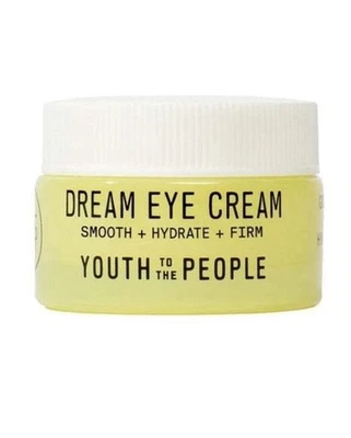 Youth To The People Dream Eye Cream Hyaluronic Acid Vit C Goji Berry Men Women