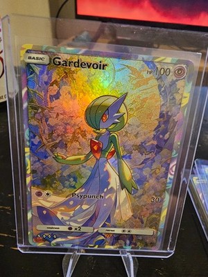 Gardevoir Japanese Flowers Oil Painting Style Pokémon