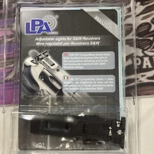 LPA Sights Adj. Aight For S&W TXT0407