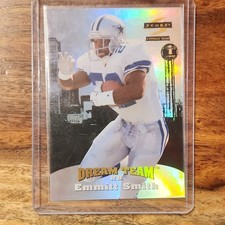 Score 1996 Dream Team Emmitt Smith #3 of 10 Football Card Dallas Cowboys