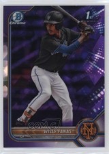 2022 Bowman Chrome Sapphire Edition Prospects Purple 4/25 Willy Fanas 14qn